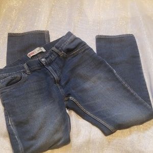 NWOT boys LEVI'S 511 knit jeans size 16 reg 28x 28